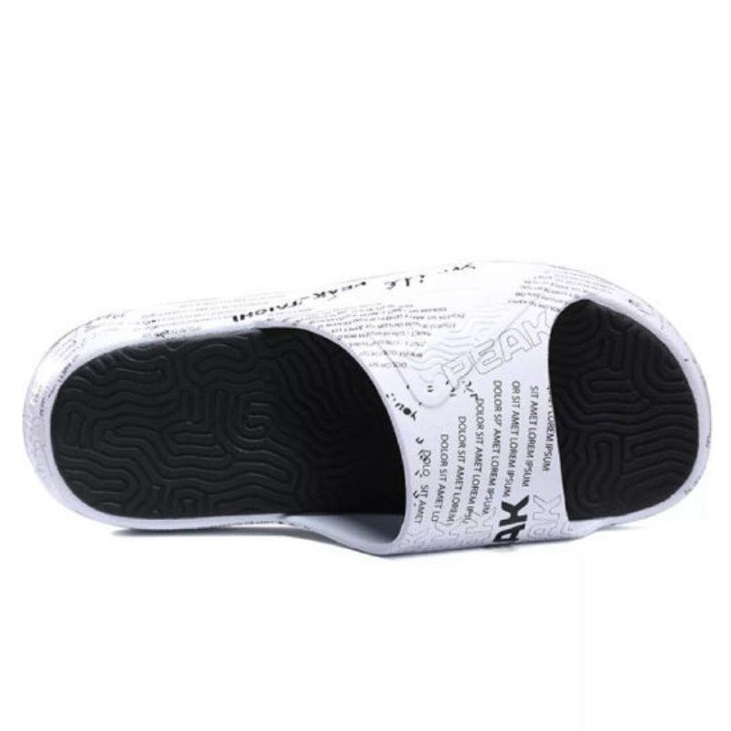 Picture of PEAK TAICHI SLIDE 'WHITE BLACK'