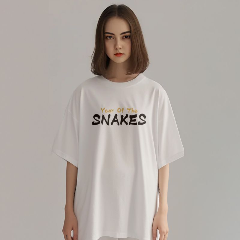 Picture of MVP YEAR OF THE SNAKE OVERSIZED TEE