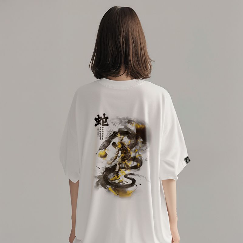 Picture of MVP YEAR OF THE SNAKE OVERSIZED TEE