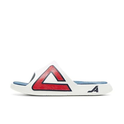 Picture of WMNS PEAK TAICHI SLIDE JA 'OFF WHITE NAVY'