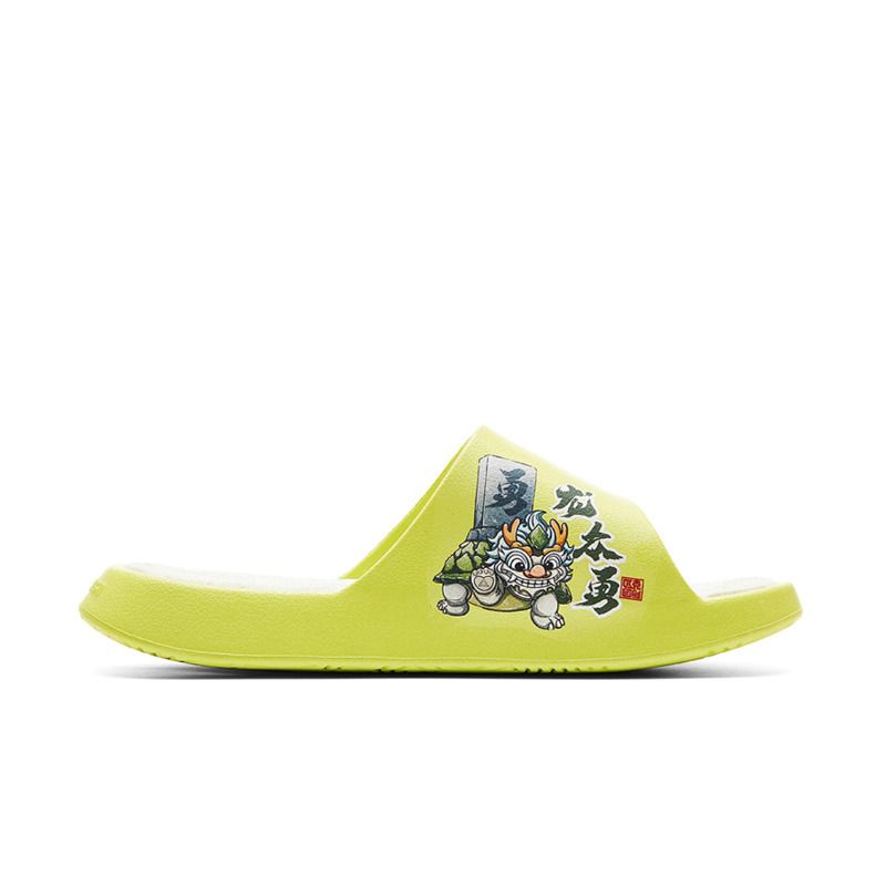 Picture of WMNS PEAK TAICHI SLIDE YOTD 'FRUIT GREEN'